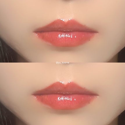 dasique フルーティーリップジャムのクチコミ「\透明感たっぷり鮮やかチェリー🍒/
────────────
♡dasique Fruity.....」(3枚目)