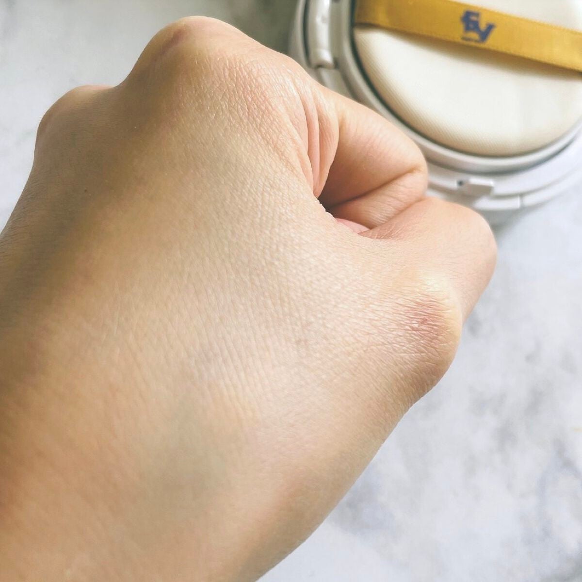 シカモイストクッションメイクアップベース/プレスカワジャパン/化粧下地を使ったクチコミ(2枚目)