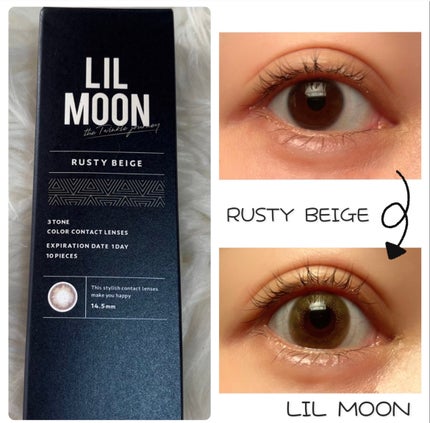 LIL MOON 1day/LILMOON/ワンデー(1DAY)カラコンを使ったクチコミ(3枚目)
