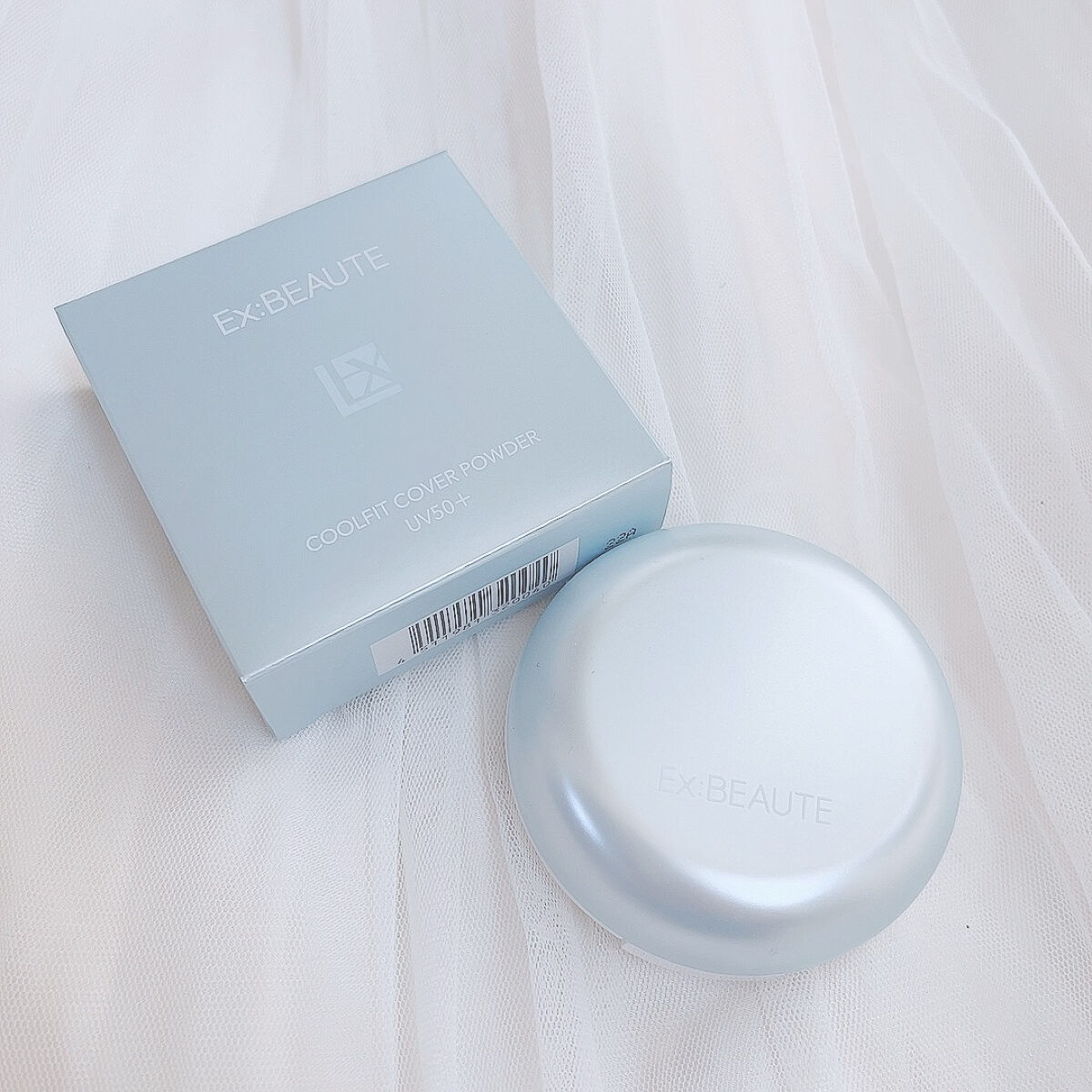 エクスボーテ クールフィットカバーパウダーUV50＋Nのクチコミ「♡ ••┈┈┈┈┈┈┈┈•• ♡

#エクスボーテ

クールフィットカバーパウダーUV50＋
.....」（2枚目）