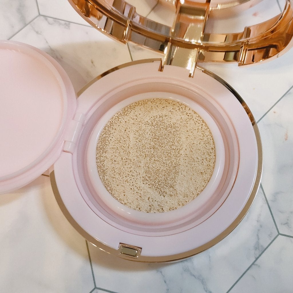 ピンクティーツリーカバーアップグロウクッション/APLIN/クッションファンデーションを使ったクチコミ(2枚目)