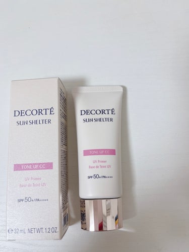 🩷DECORTÉ サンシェルター トーンアップCC 10💜

今回は今年初購入した、化粧下地を紹介します！

────────────
DECORTÉ サンシェルター トーンアップCC 10

夏だし、