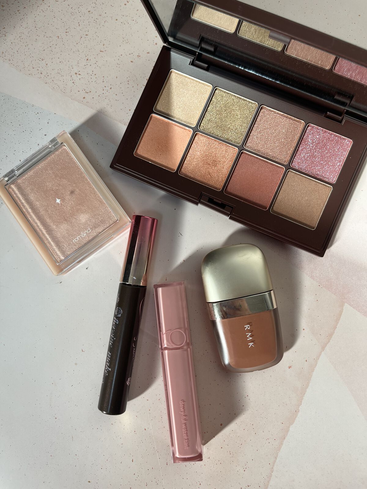 ウォーム メモリーズ アイシャドウパレット/RMK/アイシャドウパレットを使ったクチコミ（1枚目）