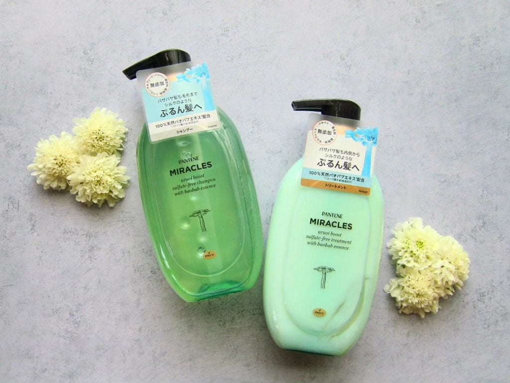 ミラクルズ うるおいブースト シャンプー/トリートメント/パンテーン/市販シャンプーを使ったクチコミ(2枚目)