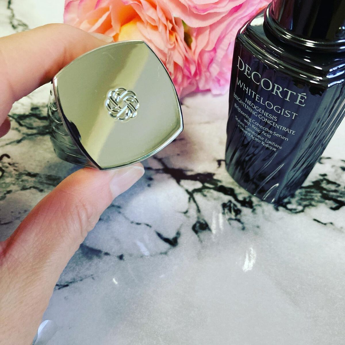 ホワイトロジスト　ネオジェネシス　ブライトニング コンセントレイト/DECORTÉ/美容液を使ったクチコミ（3枚目）