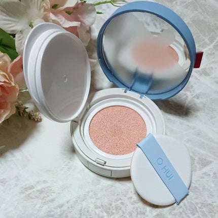 アルティメットフィット トーンアップデニムクッション/OHUI/クッションファンデーションを使ったクチコミ(4枚目)