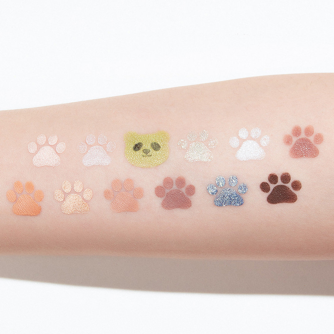 エクスプローラ12色 動物アイシャドウパレット/PERFECT DIARY/アイシャドウパレットを使ったクチコミ（2枚目）