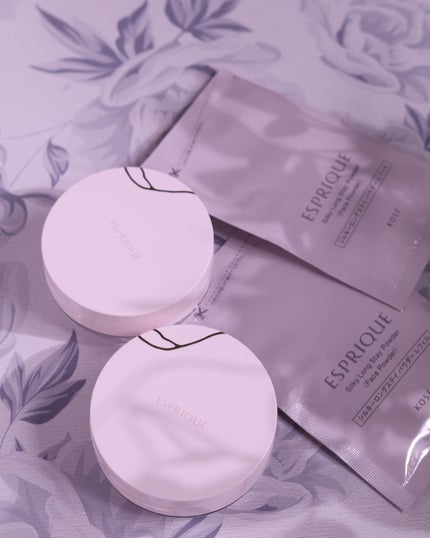 シルキーロングステイ パウダー/ESPRIQUE/ルースパウダーを使ったクチコミ(7枚目)