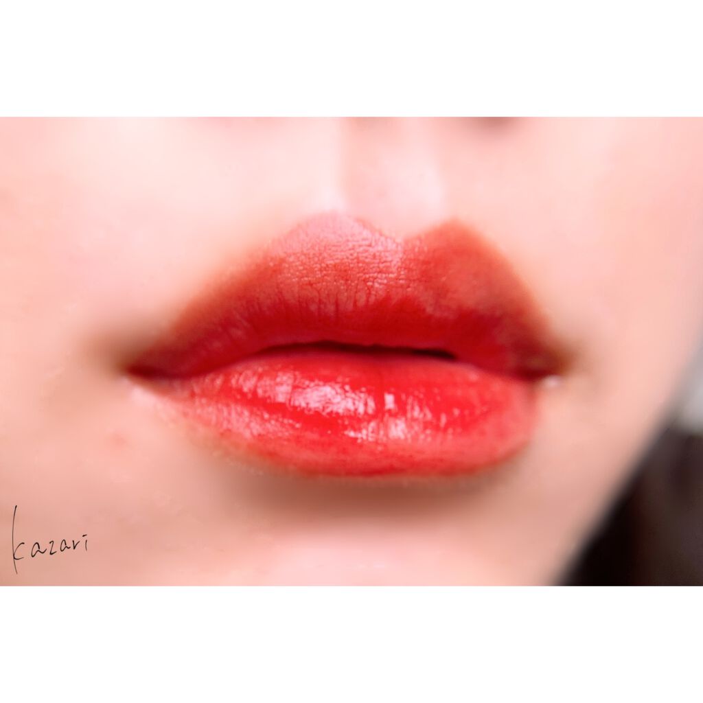 ジューシーラスティングティント/rom&nd/リップティントを使ったクチコミ(5枚目)