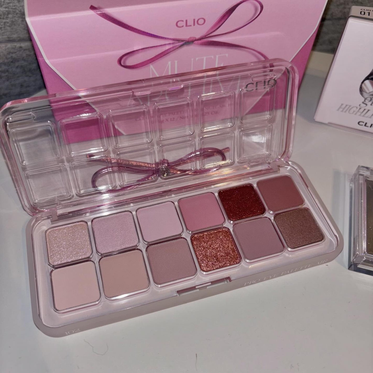 プロ アイ パレット エアー/CLIO/アイシャドウパレットを使ったクチコミ(4枚目)