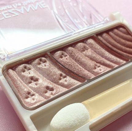 トーンアップアイシャドウ/CEZANNE/アイシャドウパレットを使ったクチコミ(4枚目)