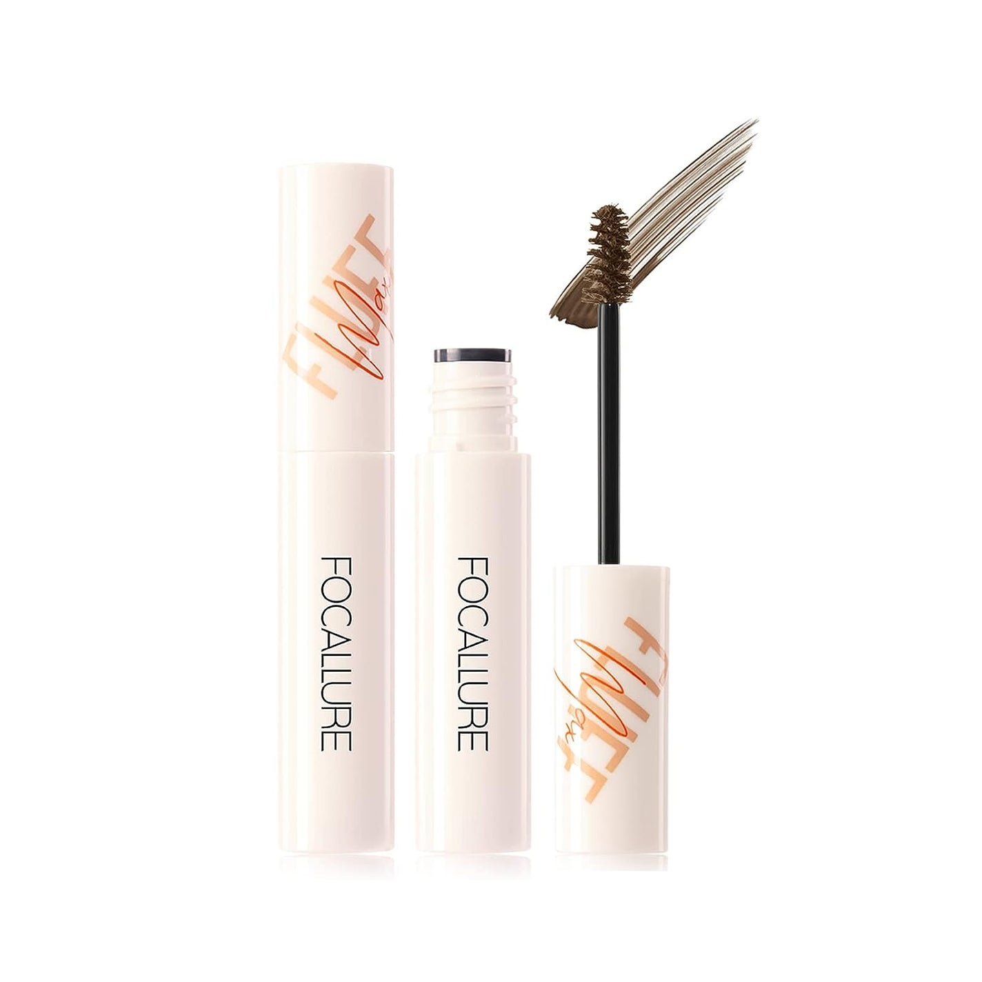 ウォータープルーフアイブロウジェルブラシ+カーリングマスカラ FOCALLURE