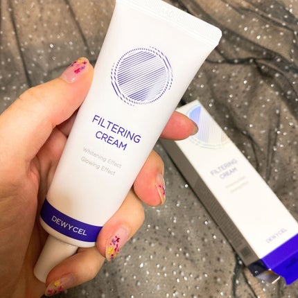 フィルタリングクリーム/DEWYCEL/日焼け止めクリームを使ったクチコミ(1枚目)