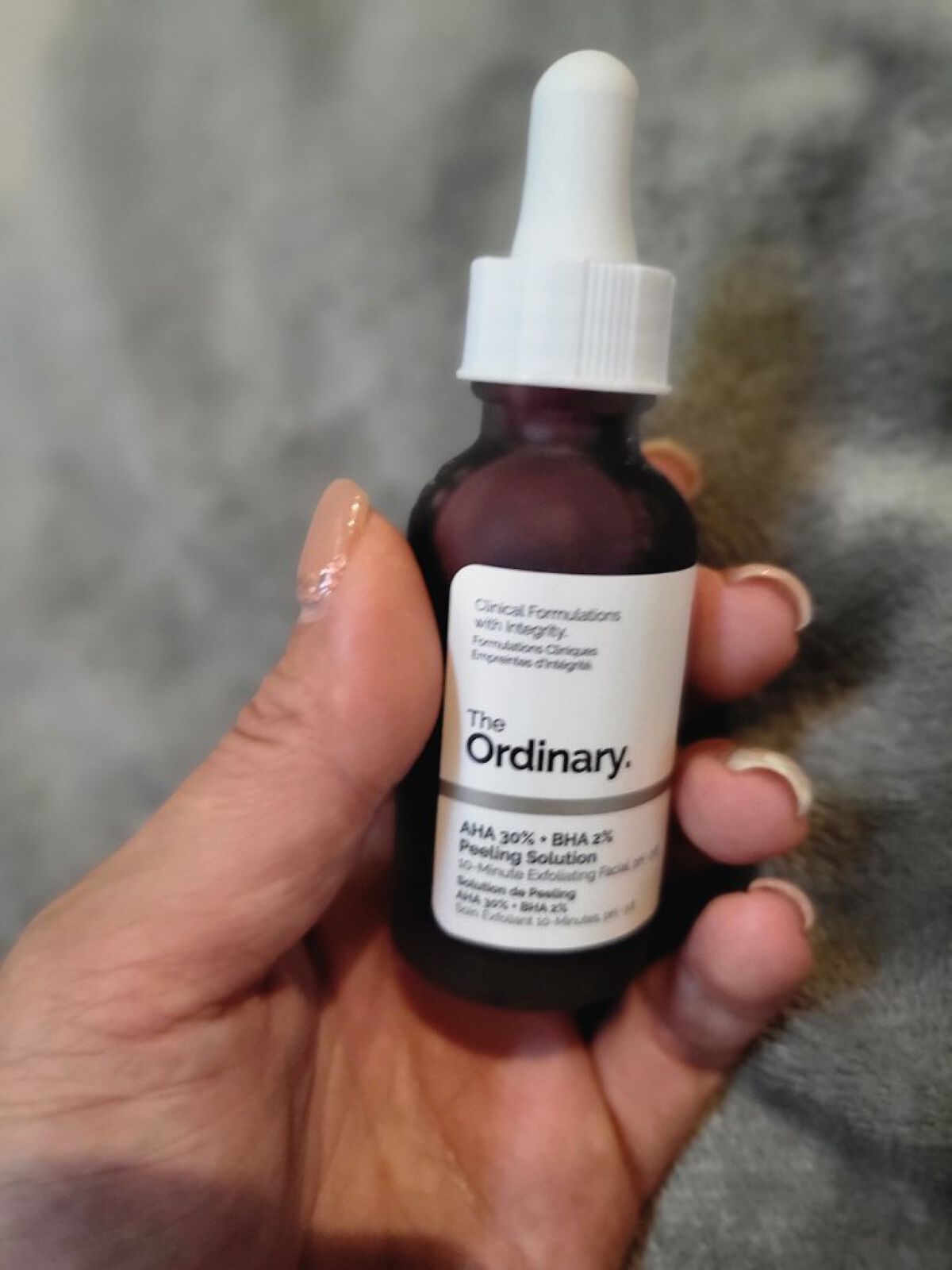 AHA 30% + BHA 2% Peeling Solution/The Ordinary/ピーリングを使ったクチコミ（1枚目）