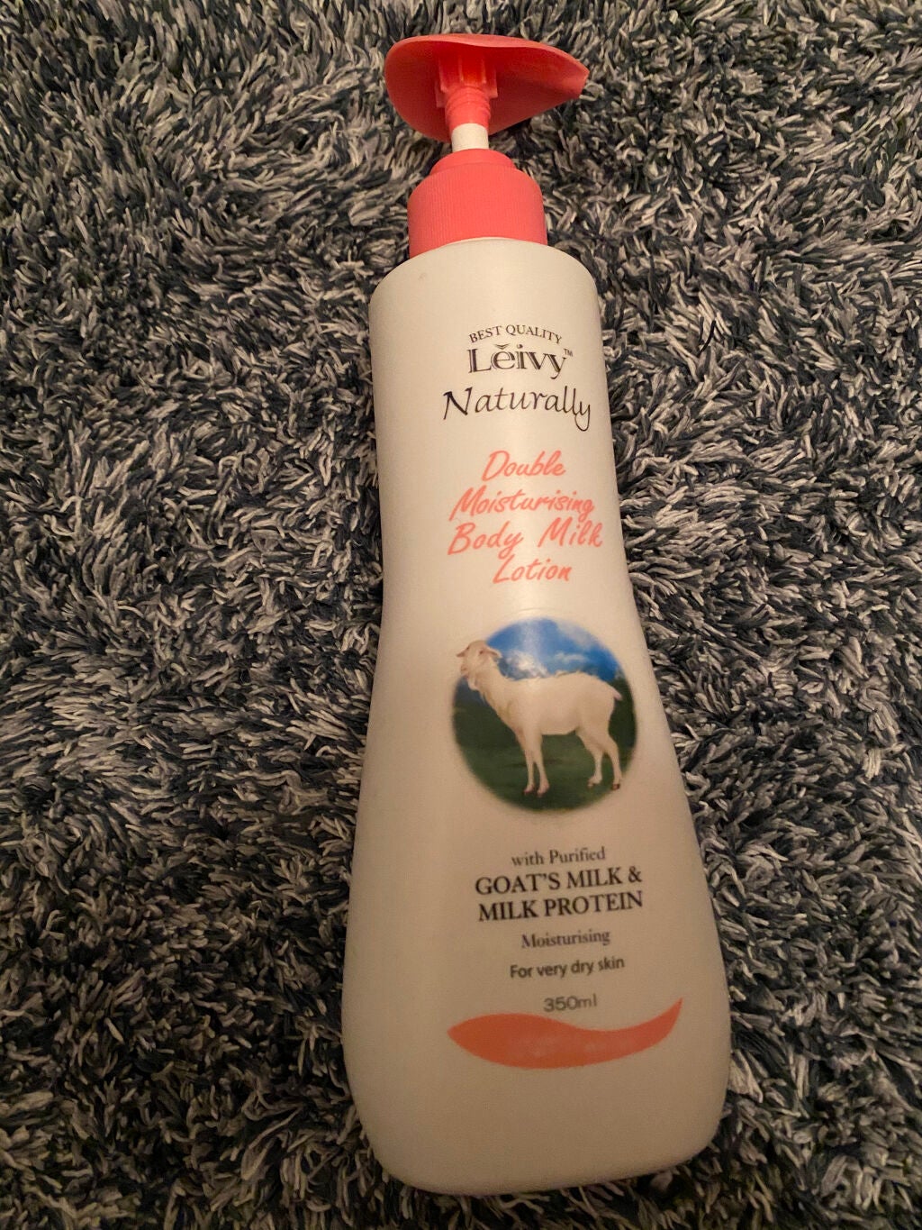 レイヴィー ボディローション ゴートミルク ポンプタイプ/Leivy/ボディローションを使ったクチコミ(1枚目)