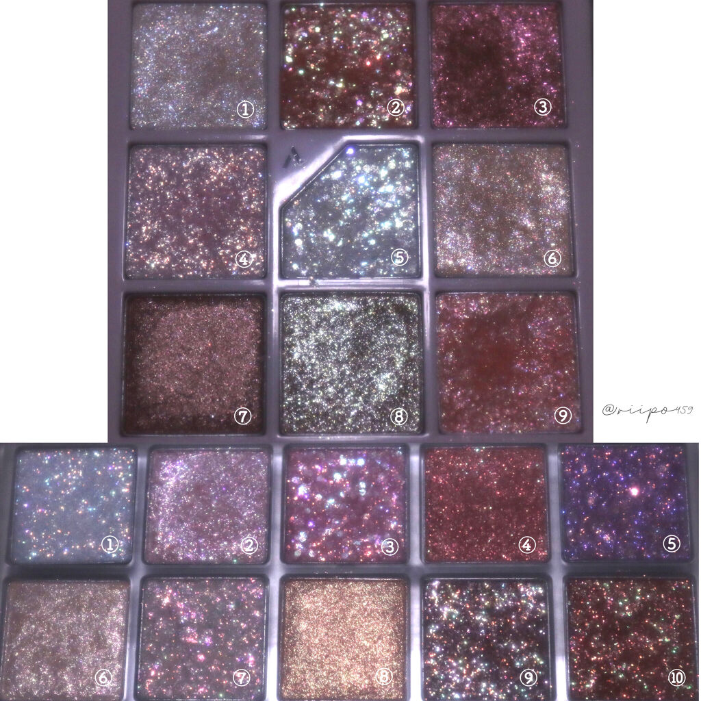 ベターザンパレット/rom&nd/アイシャドウパレットを使ったクチコミ（2枚目）