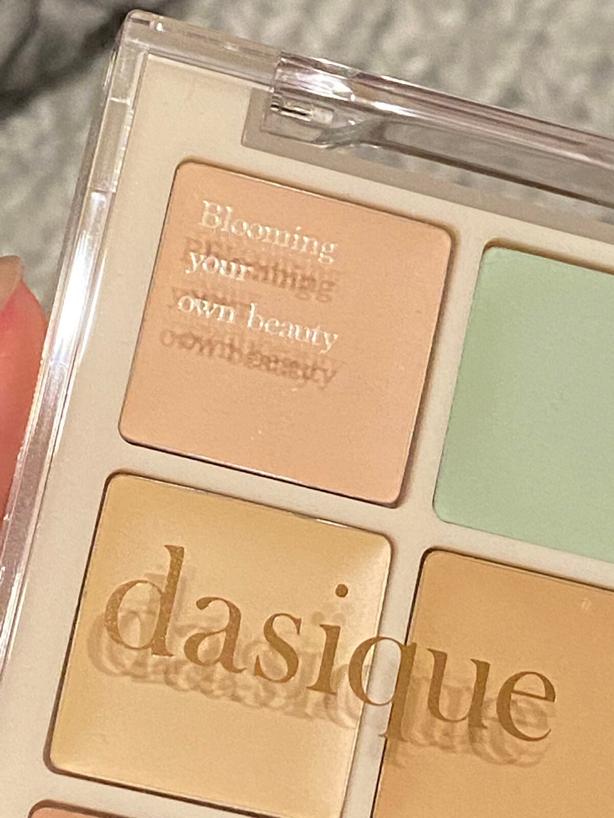 プロコンシーラーパレット/dasique/パレットコンシーラーを使ったクチコミ(4枚目)
