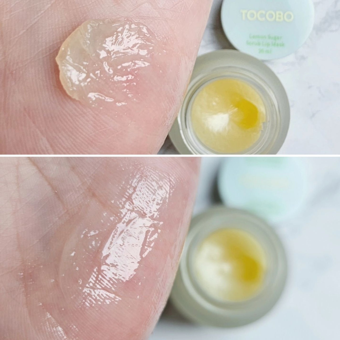 レモンシュガースクラブリップマスク/TOCOBO/リップスクラブを使ったクチコミ(4枚目)