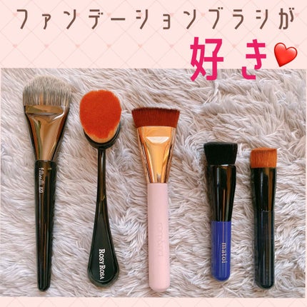 ファンデーション ブラシ 131 (専用ケース付き)/SHISEIDO/メイクブラシを使ったクチコミ(1枚目)