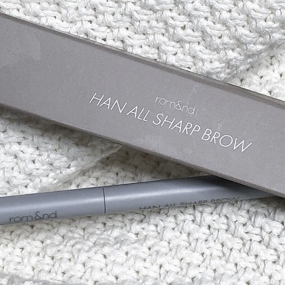 HAN ALL SHARP BROW C2 GRACE TAUPE/rom&nd/アイブロウペンシルを使ったクチコミ（1枚目）