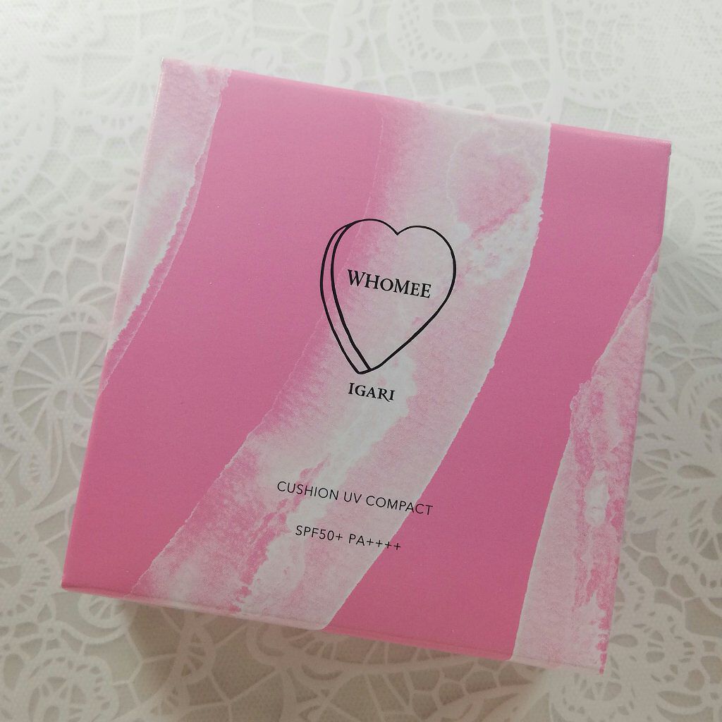 クッションUVパクト/WHOMEE/化粧下地を使ったクチコミ(4枚目)