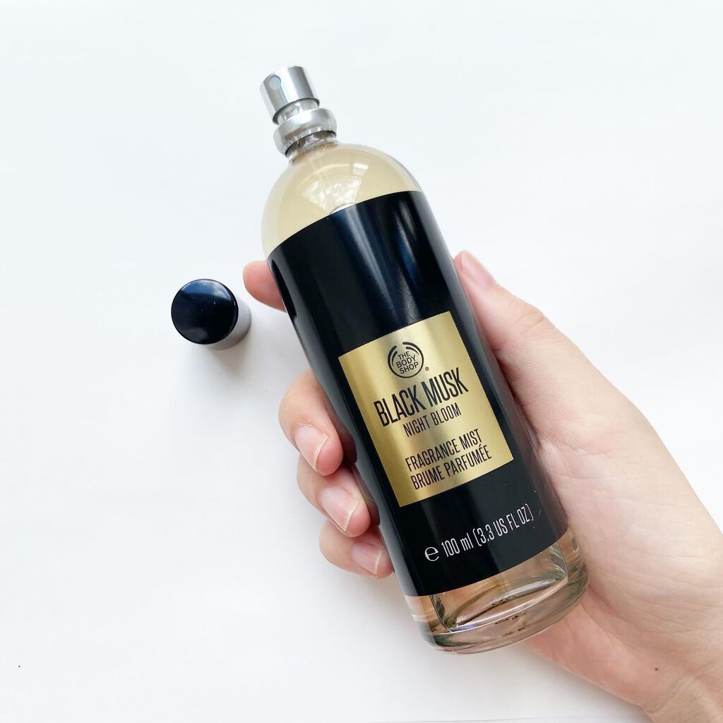ブラックムスク ナイトブルーム フレグランスミスト/THE BODY SHOP/香水(レディース)を使ったクチコミ(2枚目)