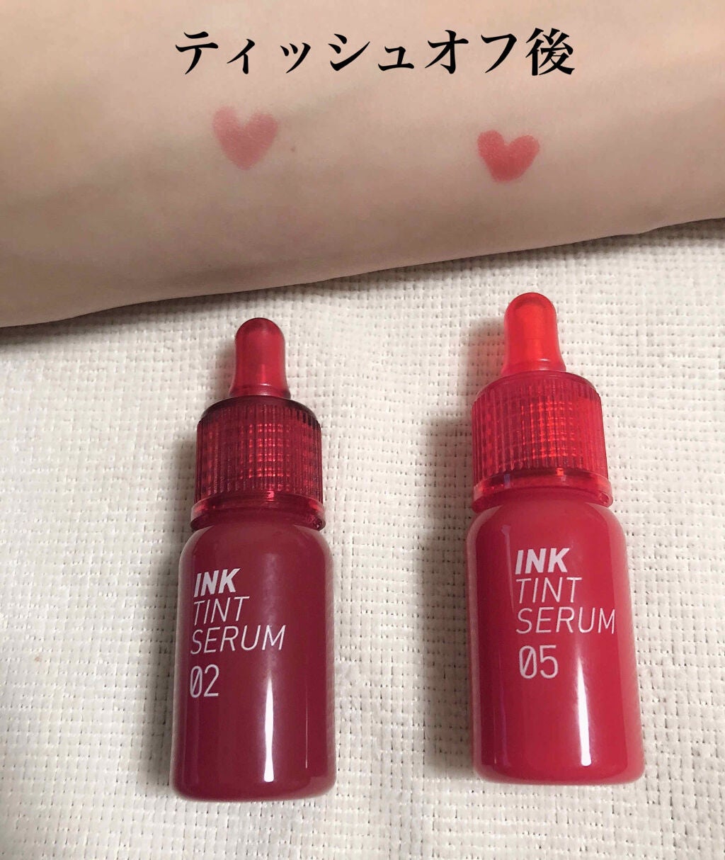 インクティントセラム/PERIPERA/口紅を使ったクチコミ(5枚目)