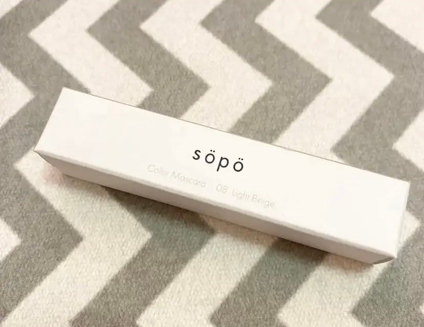 カラーマスカラ/sopo/マスカラを使ったクチコミ(1枚目)