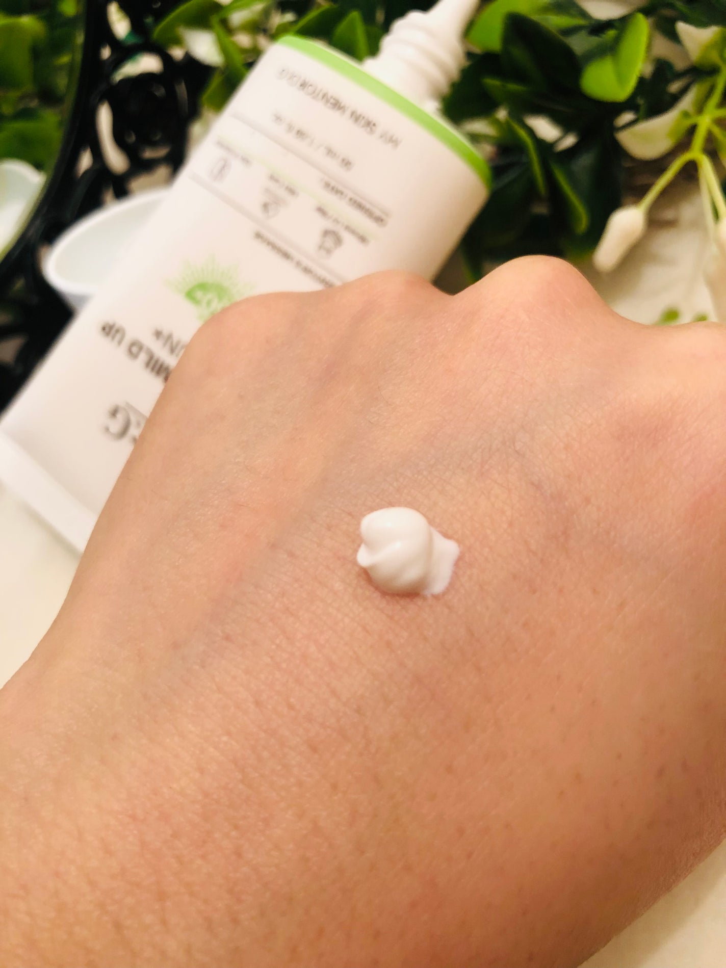 グリーンマイルドアップサンプラス/Dr.G/日焼け止めクリームを使ったクチコミ(4枚目)