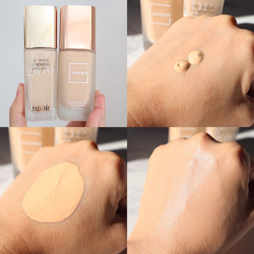 ビーグローファンデーション/espoir/リキッドファンデーションを使ったクチコミ(4枚目)