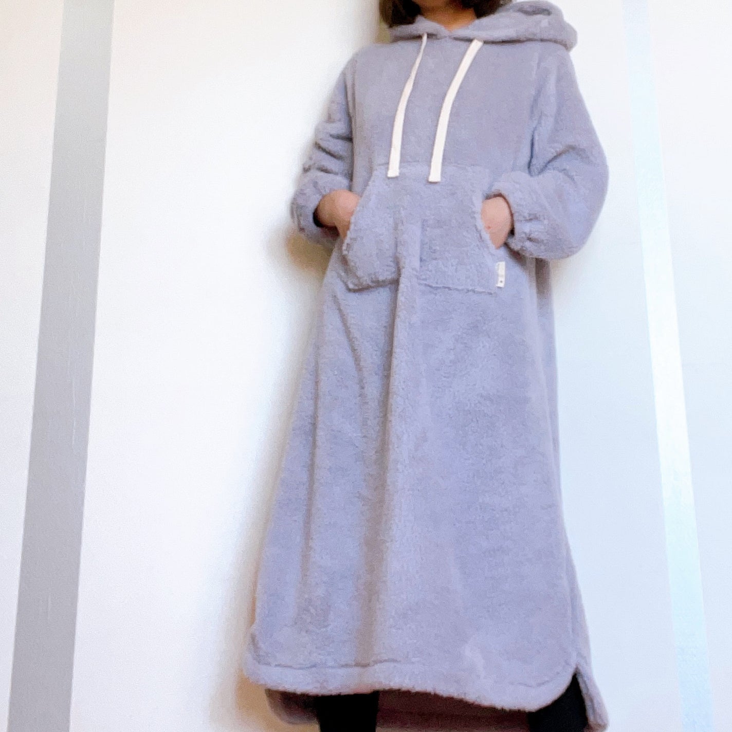 きい/フォロバ on LIPS 「まるで毛布みたいな、ふわふわもこもこのワンピースタイプのルーム..」(2枚目)
