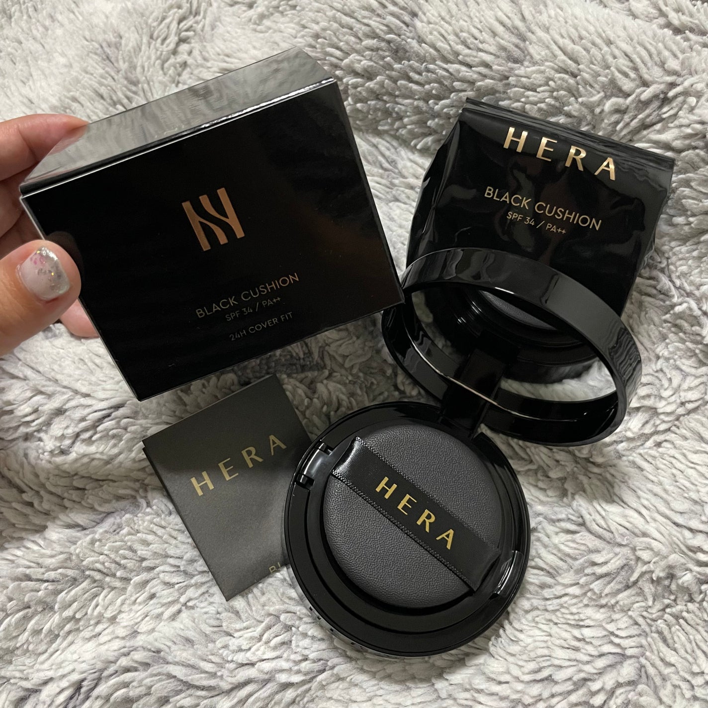 ブラック クッション/HERA/クッションファンデーションを使ったクチコミ(1枚目)