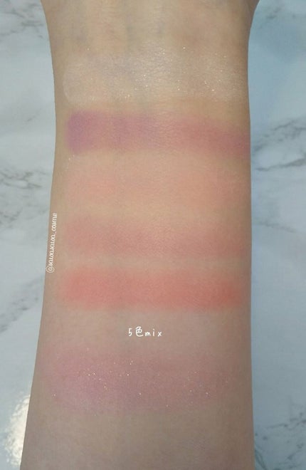 ジルスチュアート ブルーム ミックスブラッシュ コンパクト 08 twilight marigold(限定色)/JILL STUART/パウダーチークを使ったクチコミ(2枚目)