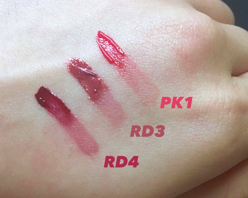 アピュー ウォーターライト ティント/A’pieu/リップティントを使ったクチコミ（2枚目）