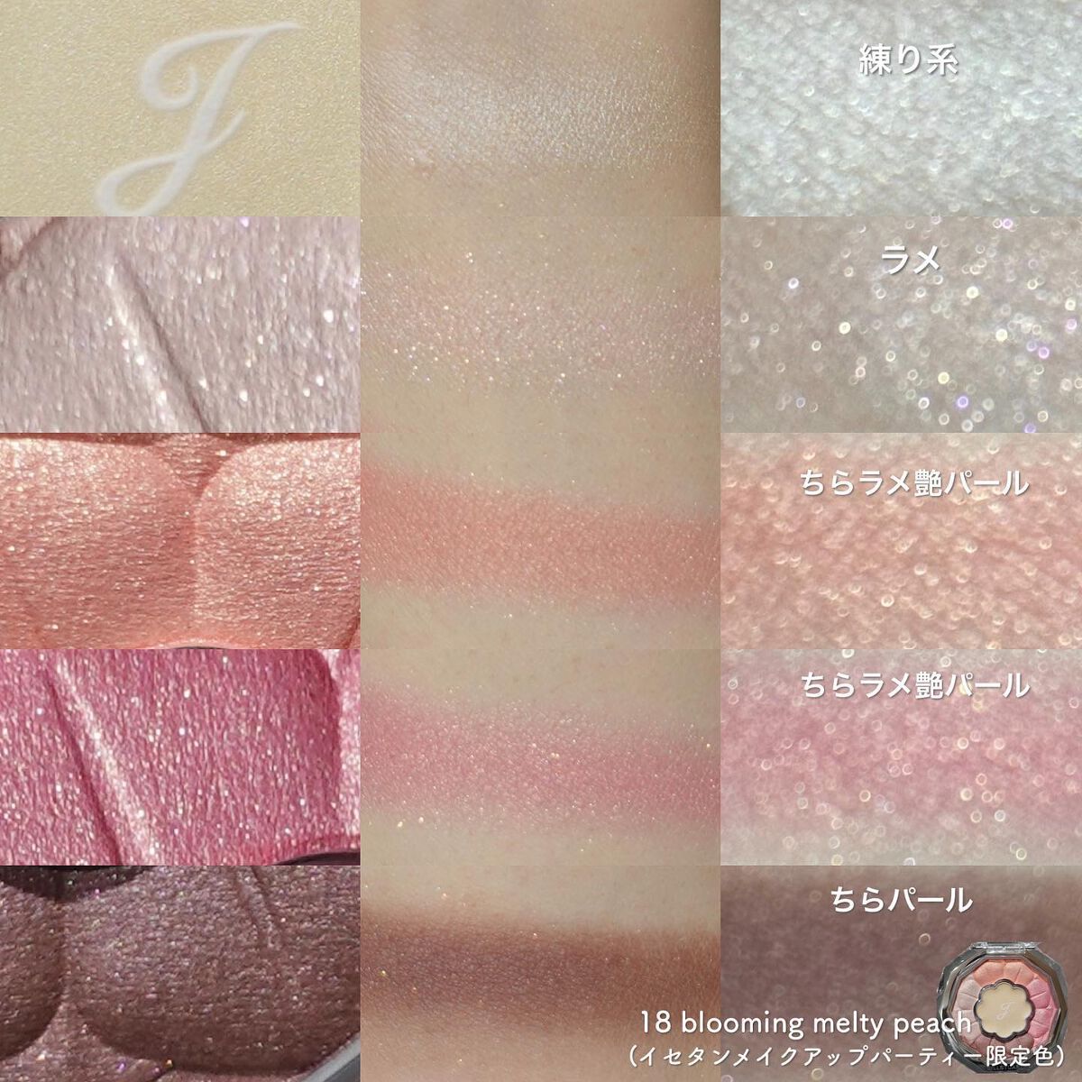 ジルスチュアート ブルームクチュール アイズ/JILL STUART/アイシャドウパレットを使ったクチコミ(2枚目)