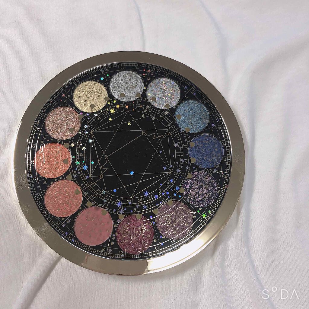 紫禁城アイシャドウパレット/故宫时空/アイシャドウパレットを使ったクチコミ(1枚目)