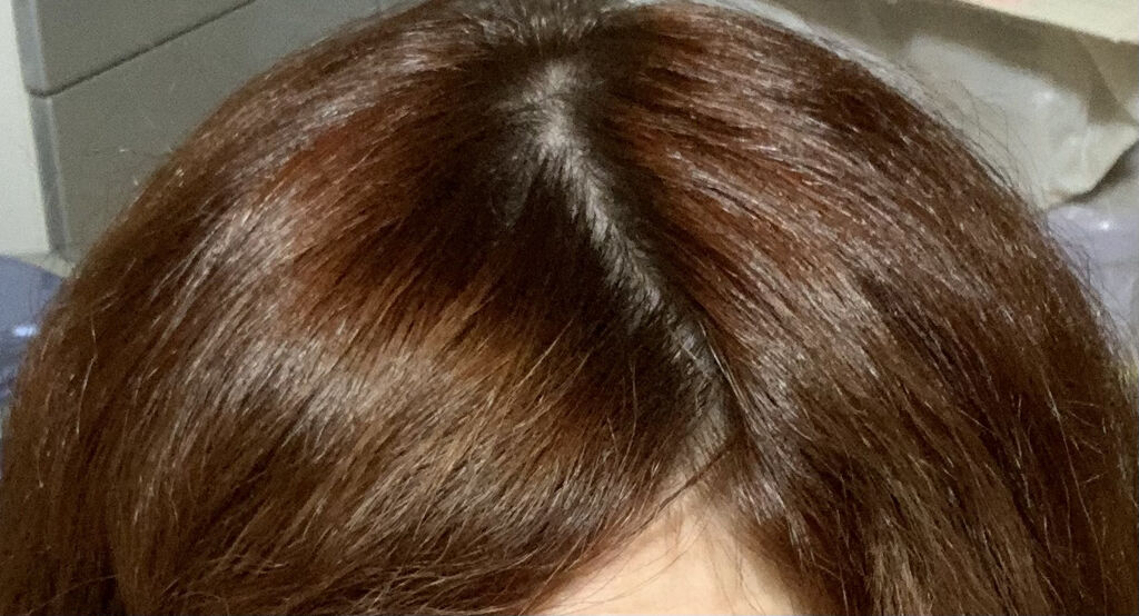 ミルキーヘアカラー プレミアムベージュ/フレッシュライト/ヘアカラーを使ったクチコミ（3枚目）