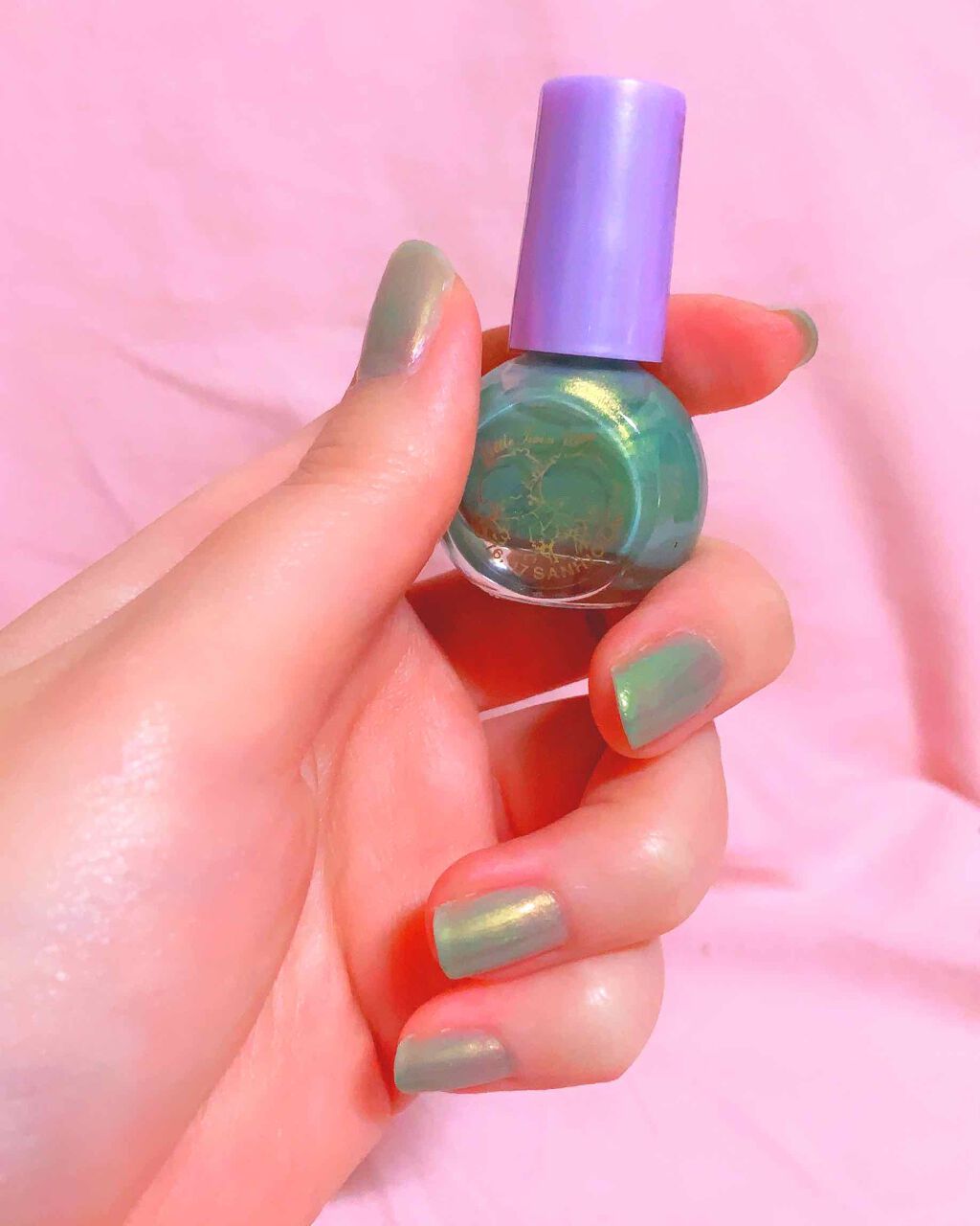 サンリオネイル/DAISO/マニキュアを使ったクチコミ（1枚目）