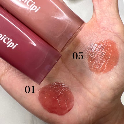 デューイフィルムティント/CipiCipi/リップティントを使ったクチコミ(3枚目)