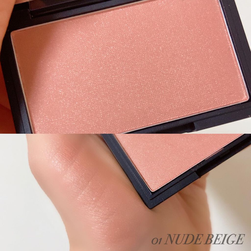 ピュア チーク カラー ダークチェスナット/heme/パウダーチークを使ったクチコミ（3枚目）