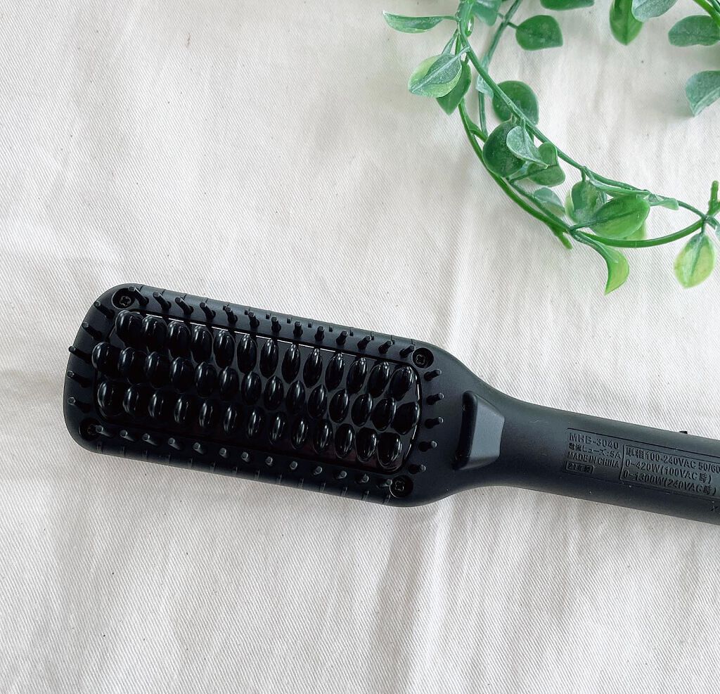 スタイリッシュ コンパクトイオンヒートブラシ MHB-3040-K/mod's hair/ヒートブラシを使ったクチコミ(3枚目)