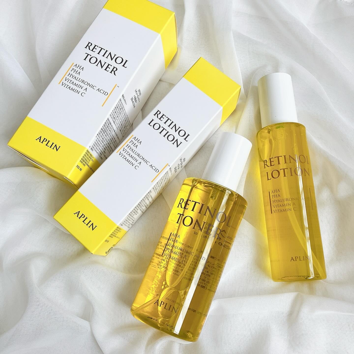 レチノールトナー/APLIN/ミスト状化粧水を使ったクチコミ（1枚目）