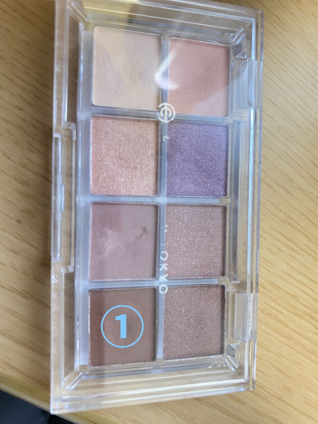 UR GLAM　BLOOMING EYE COLOR PALETTE/U R GLAM/アイシャドウパレットを使ったクチコミ（2枚目）