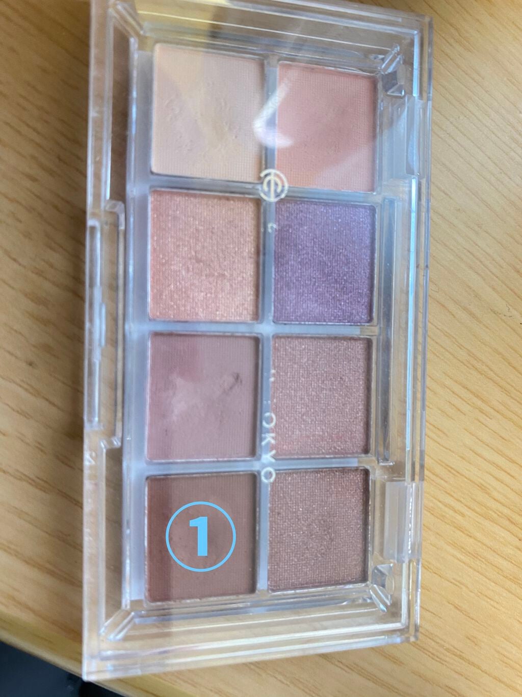 UR GLAM BLOOMING EYE COLOR PALETTE/U R GLAM/アイシャドウパレットを使ったクチコミ(2枚目)