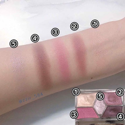 【旧品】パーフェクトスタイリストアイズ/キャンメイク/アイシャドウパレットを使ったクチコミ(2枚目)