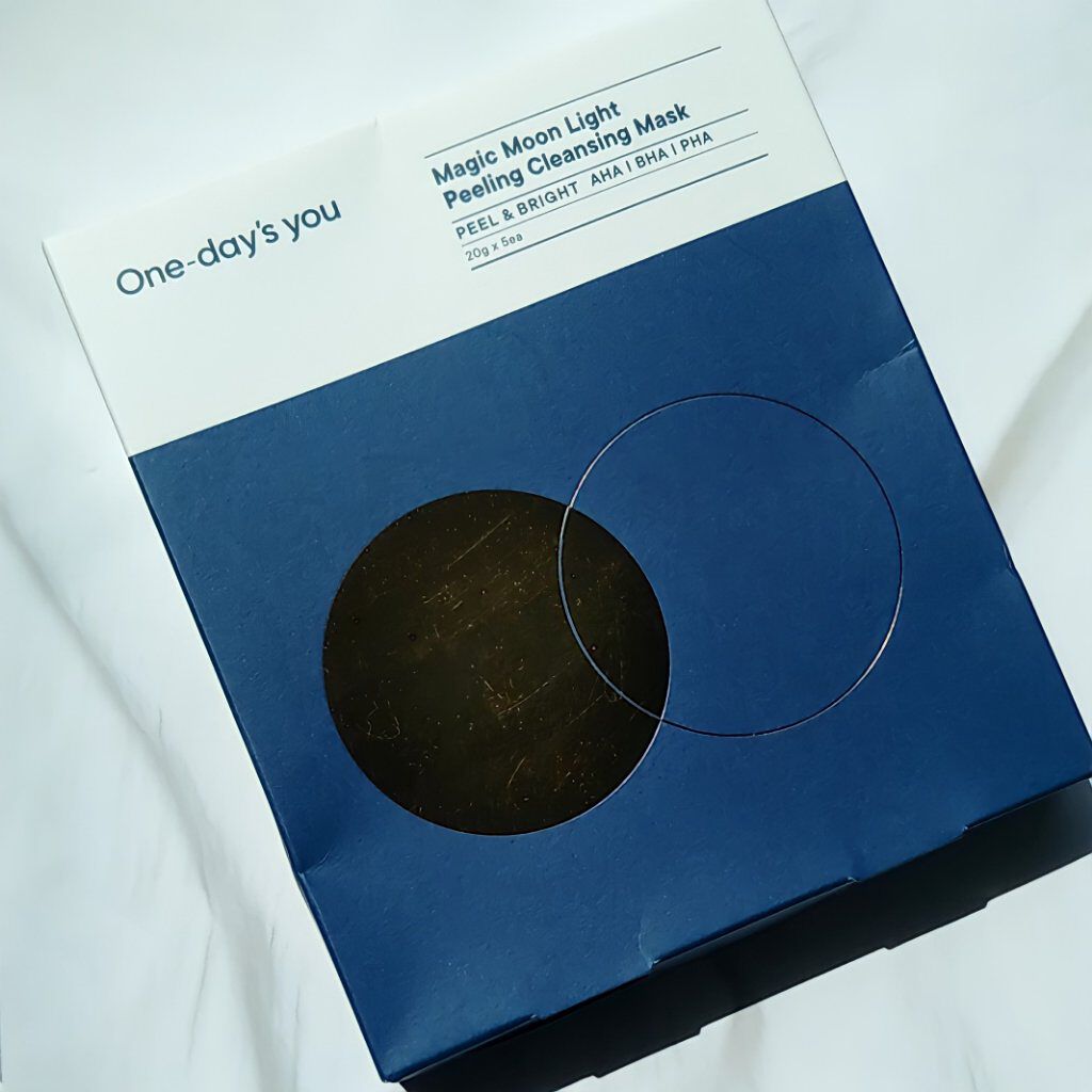 マジックムーンライトピーリングクレンジングマスクパック/One-day's you/シートマスク・パックを使ったクチコミ（2枚目）