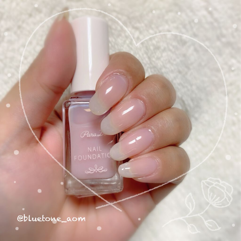 ネイルファンデーション/パラドゥ/マニキュアを使ったクチコミ(6枚目)