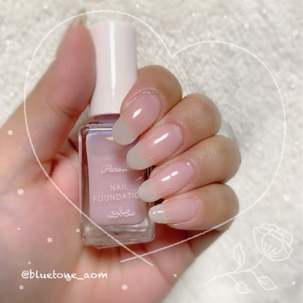 ネイルファンデーション/パラドゥ/マニキュアを使ったクチコミ(6枚目)