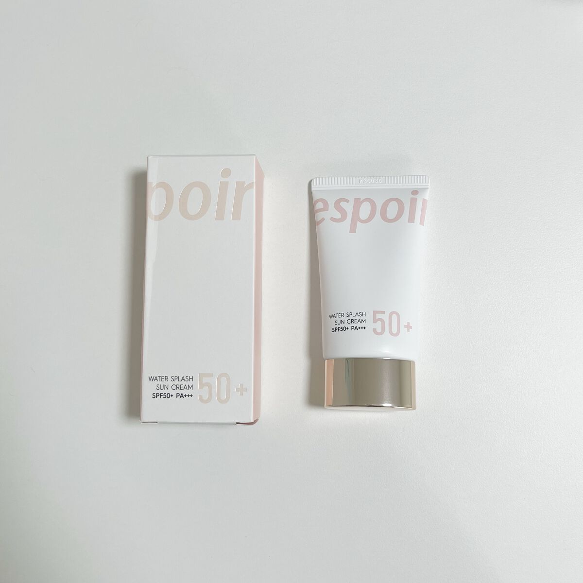 ウォータースプラッシュサンクリーム/espoir/日焼け止め・UVケアを使ったクチコミ（3枚目）