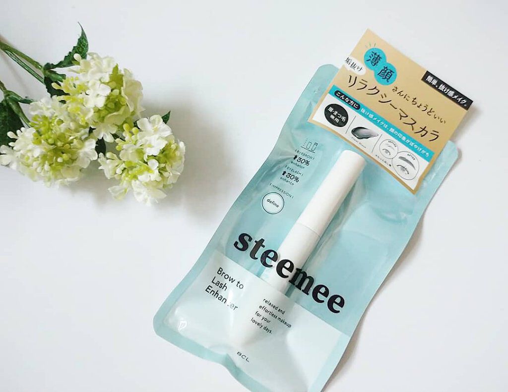 ブロウトゥラッシュエンハンサー クリアブラック/スティーミィ/マスカラを使ったクチコミ（1枚目）